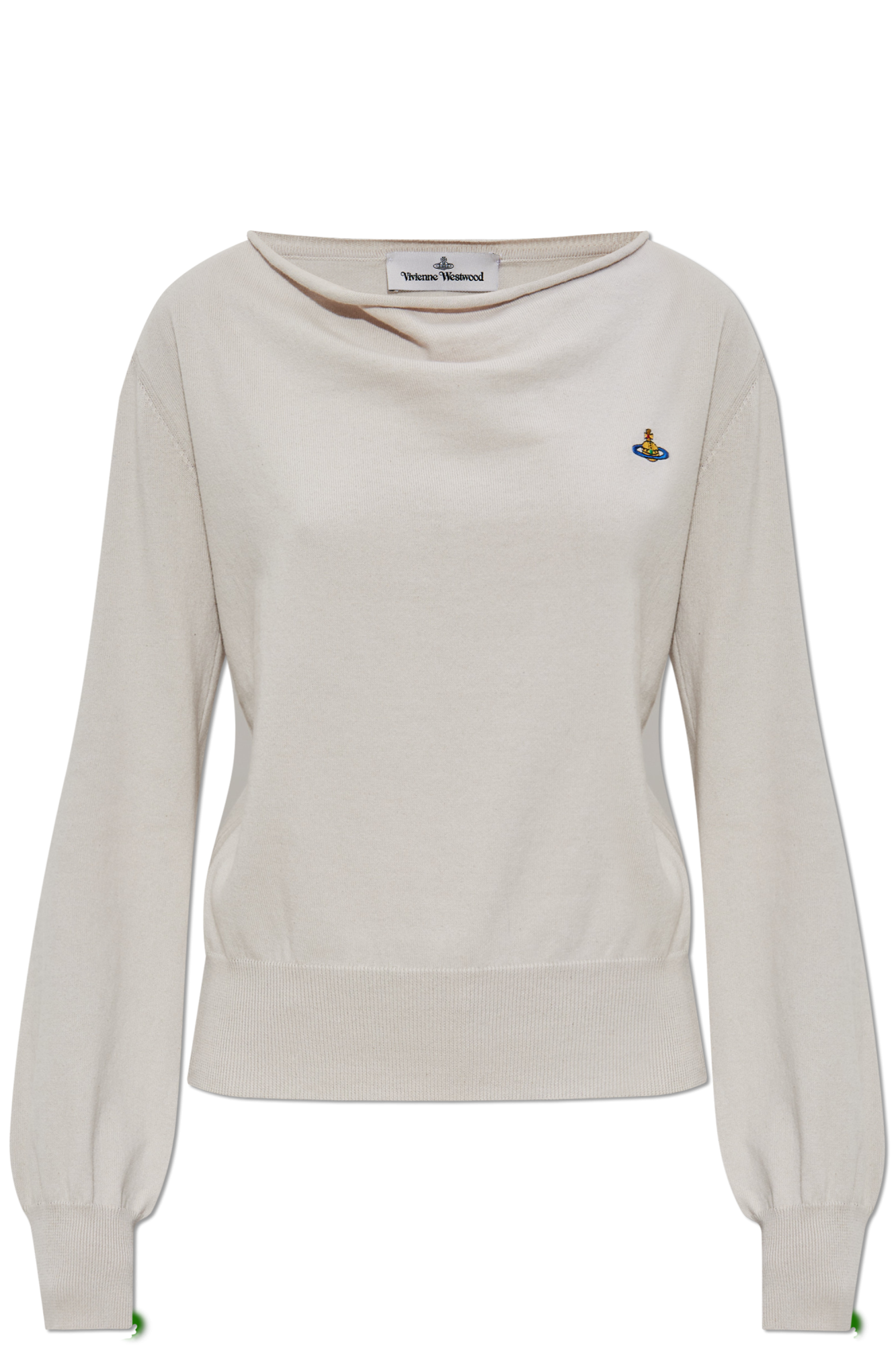 Beige Sweater with logo Vivienne Westwood - Vitkac AS